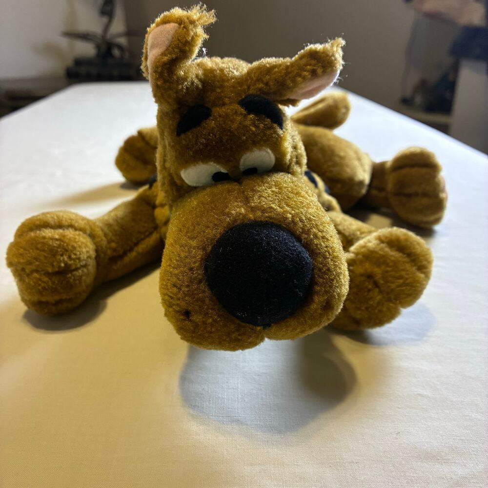 Vintage Cartoon Network Scooby Doo Plush Dog Stuffed Animal 11" Equity Marketing